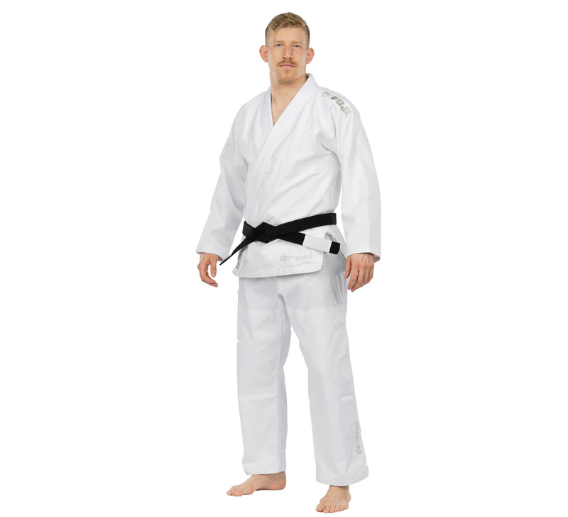 FUJI BJJ Gi Elemental Blanco - Imagen 2