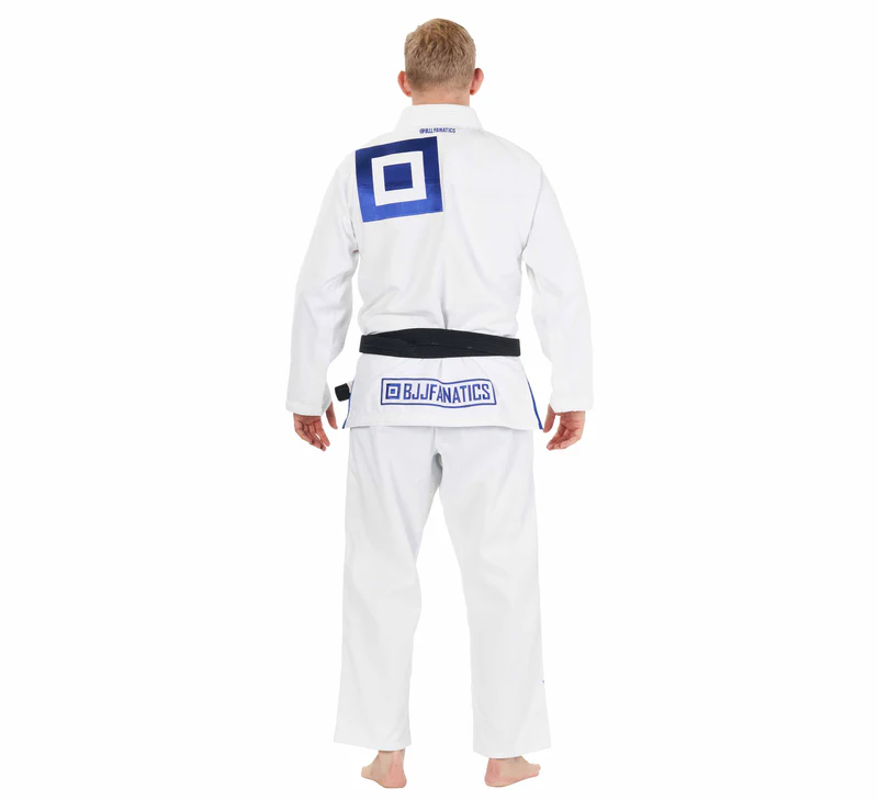 FUJI BJJ Gi "BJJ Fanatics" Ultra Lite Blanco - Imagen 6