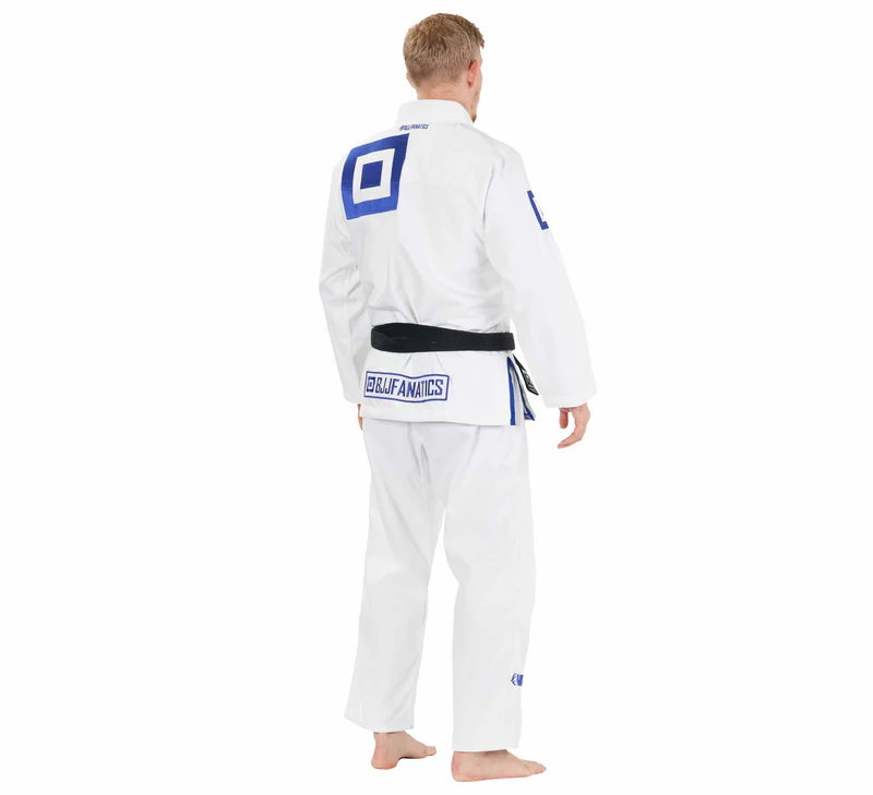 FUJI BJJ Gi "BJJ Fanatics" Ultra Lite Blanco - Imagen 7