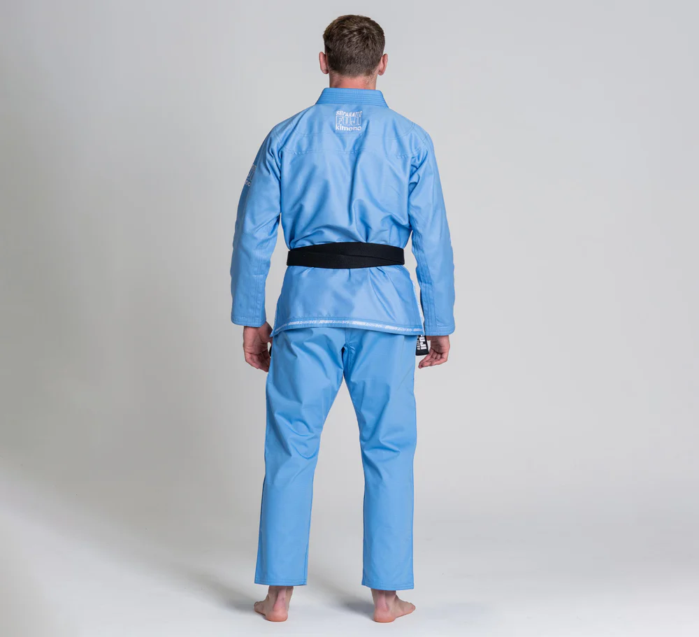 FUJI BJJ Gi Suparaito Azul Celeste - Pre Order - Imagen 4