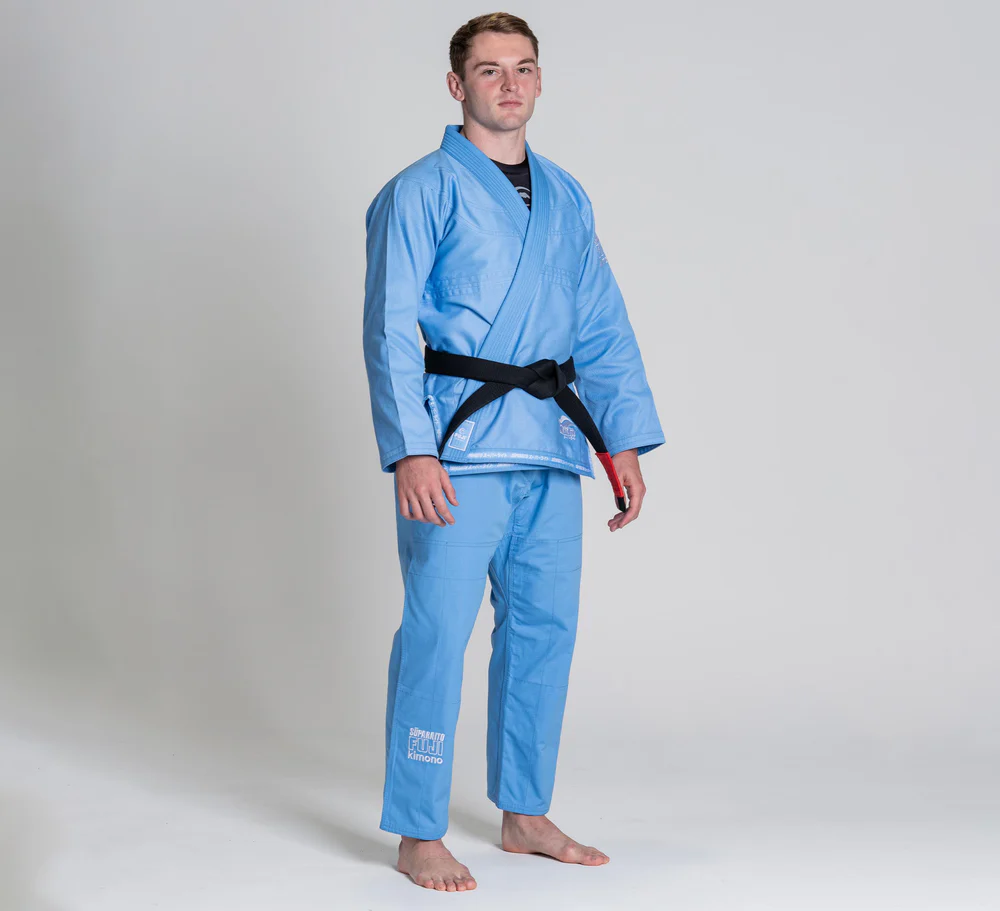 FUJI BJJ Gi Suparaito Azul Celeste - Pre Order - Imagen 6