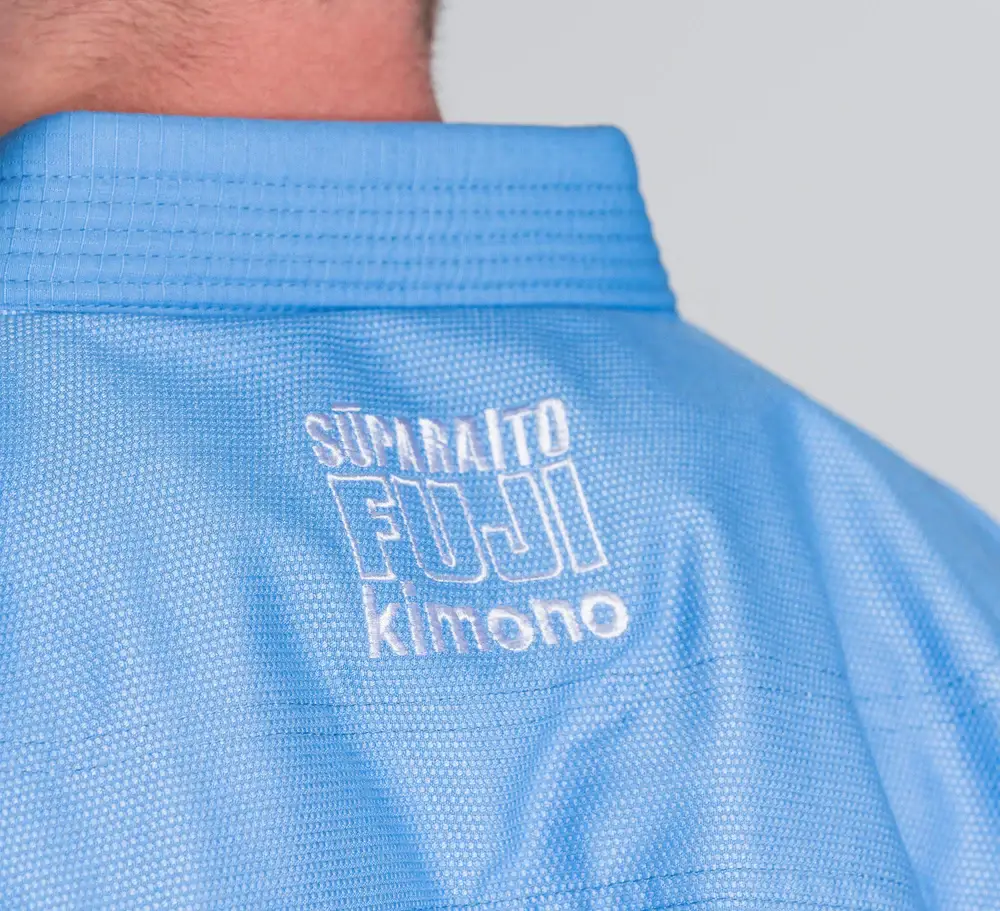 FUJI BJJ Gi Suparaito Azul Celeste - Pre Order - Imagen 7