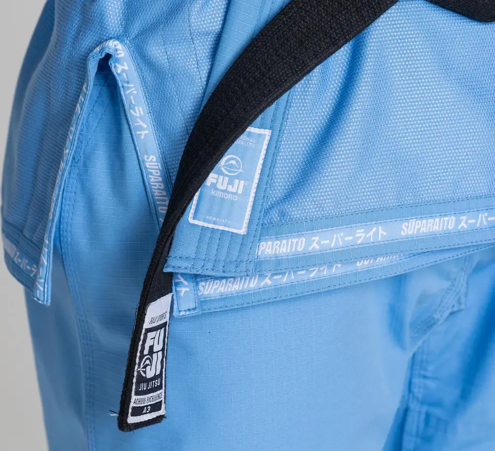 FUJI BJJ Gi Suparaito Azul Celeste - Pre Order - Imagen 10