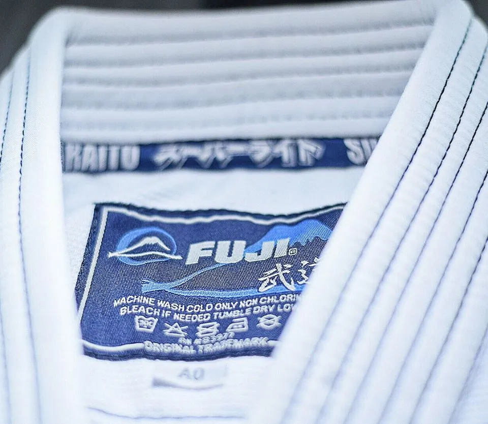 FUJI BJJ Gi Suparaito Blanco - Imagen 10