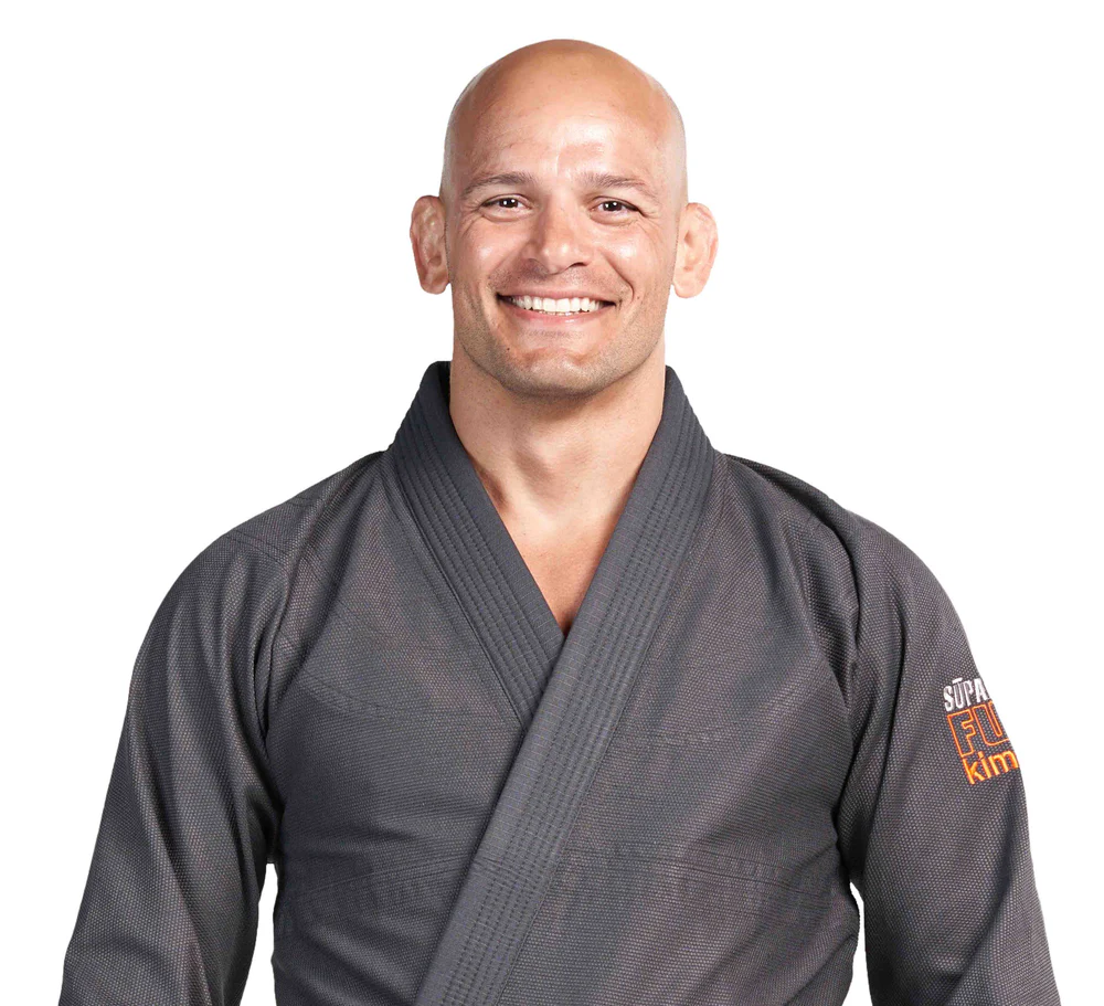 FUJI BJJ Gi Suparaito Gris Oscuro/Naranja - Pre Order