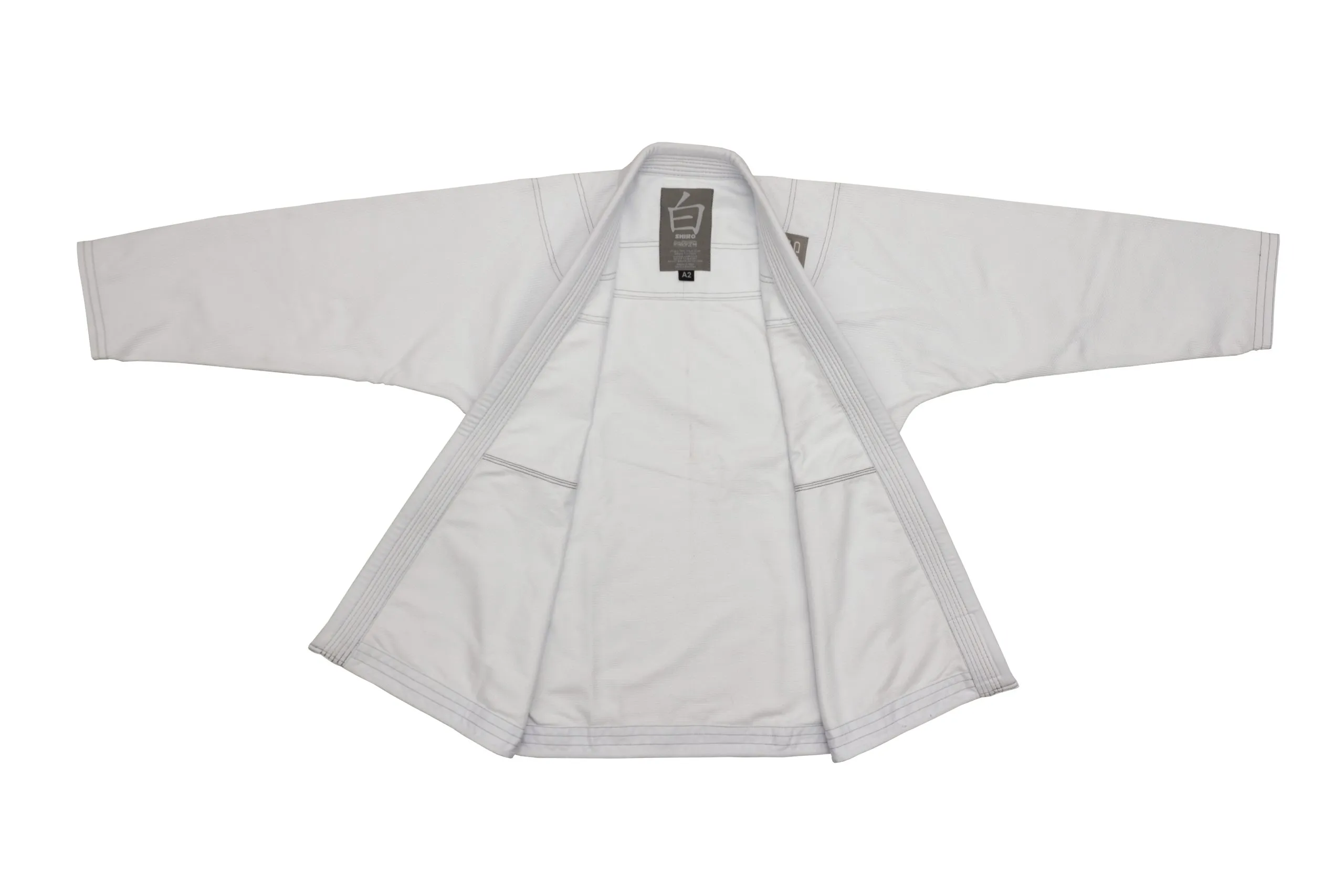 Jiujitero Brand Shiro Gi Corte Clásico - Imagen 7