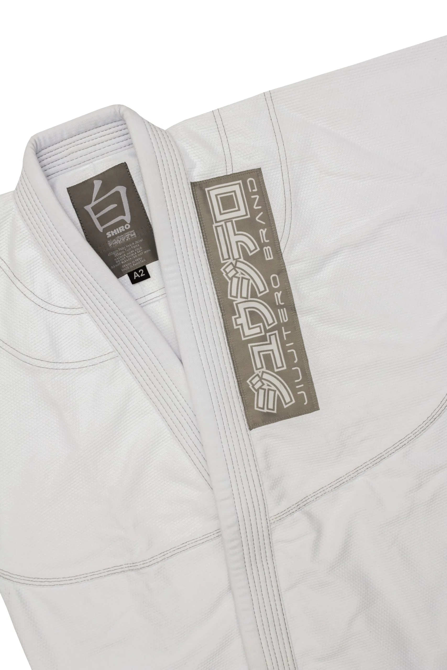 Jiujitero Brand Shiro Gi Corte Clásico - Imagen 8