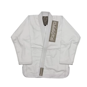 Jiujitero Brand Shiro Gi Corte Clásico