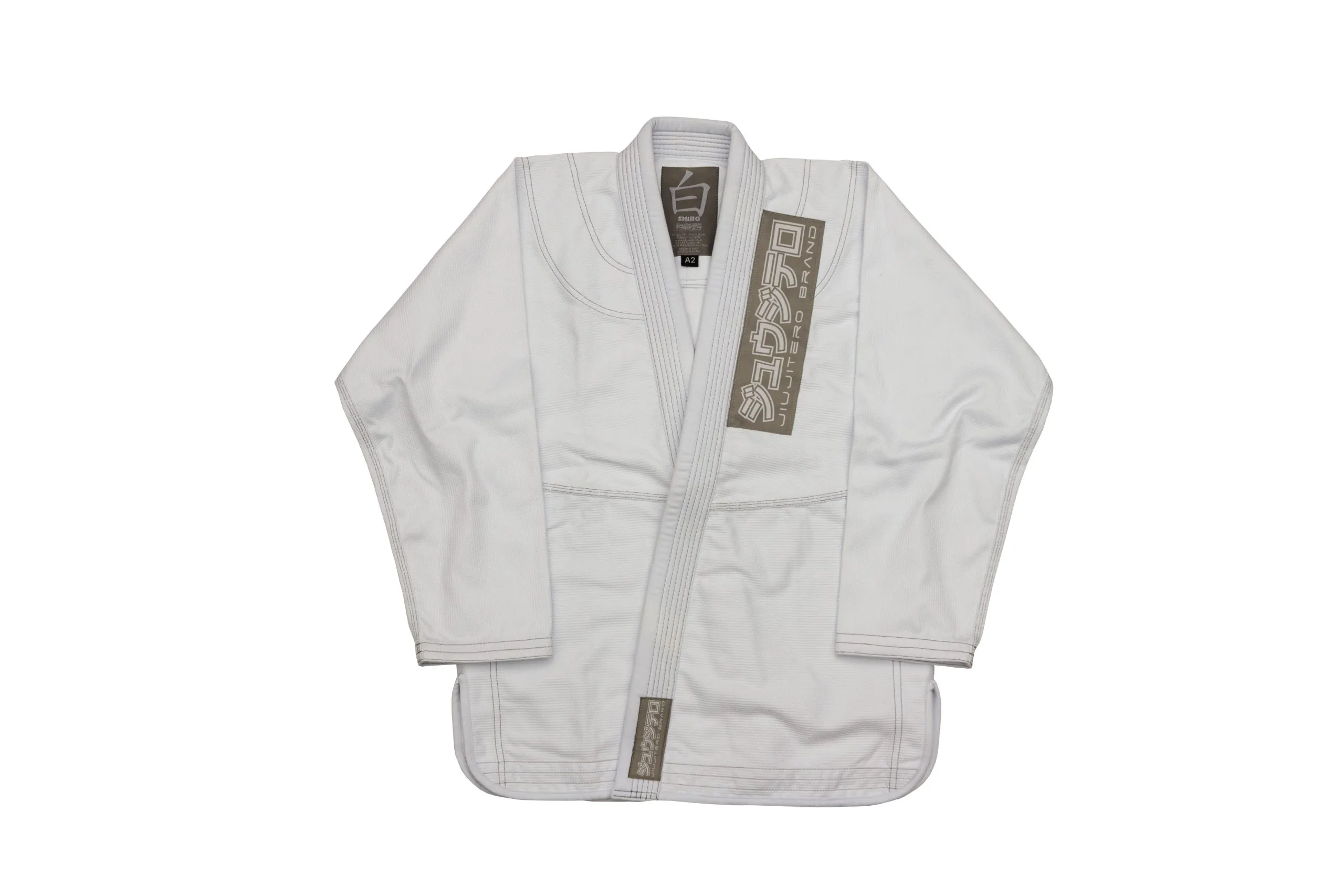 Jiujitero Brand Shiro Gi Corte Clásico