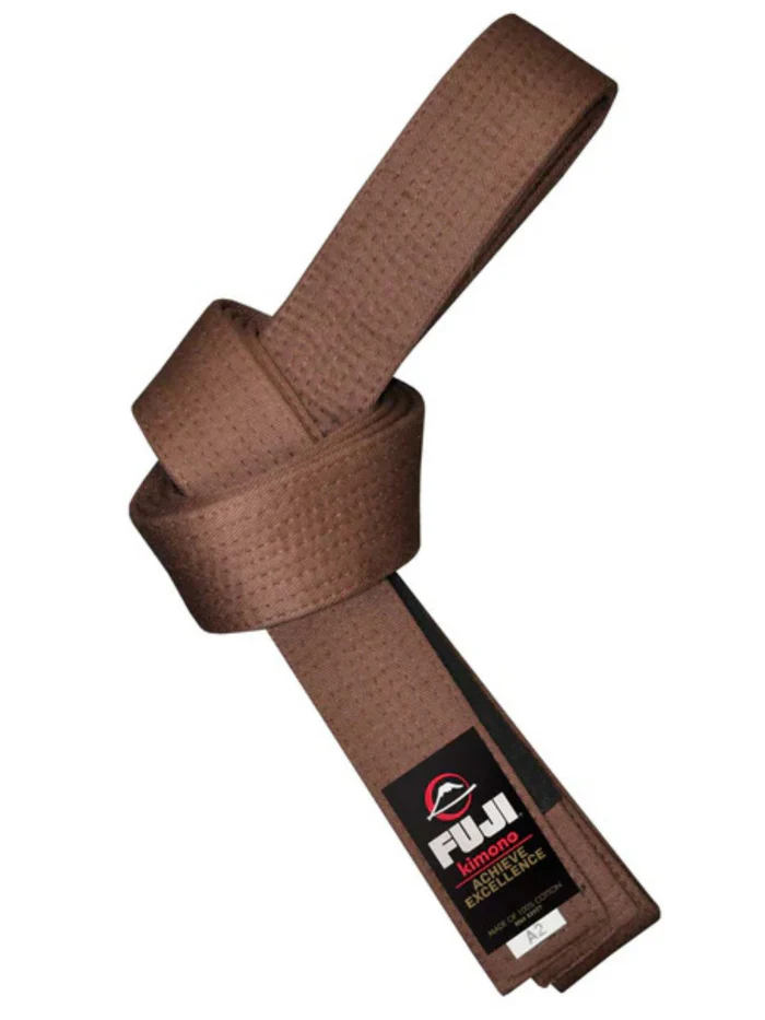 FUJI Jiu Jitsu Cinturón Adulto Marrón