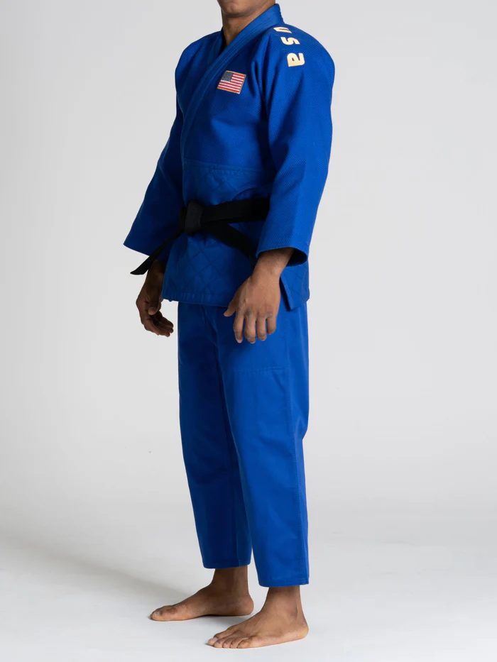 FUJI USA Euro Competition Judogi Azul - Imagen 2