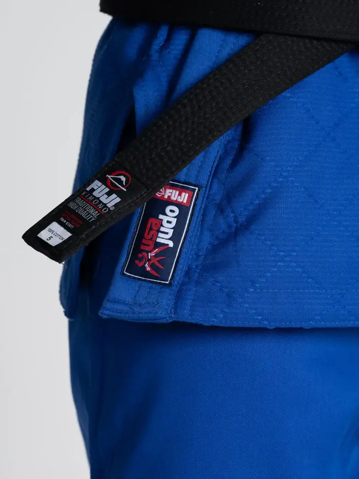 FUJI USA Euro Competition Judogi Azul - Imagen 7