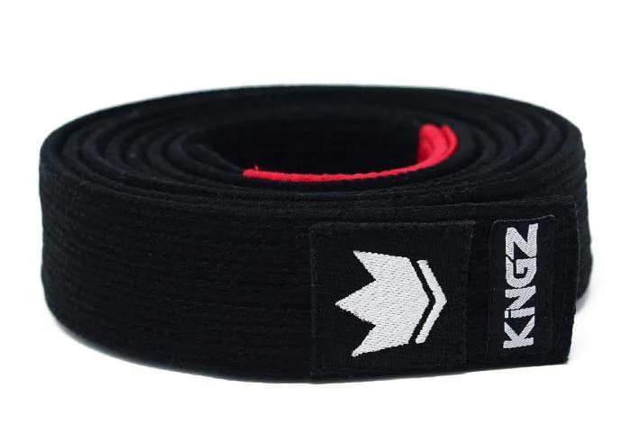Kingz Cinturón Gi Material Premium V2 Negro