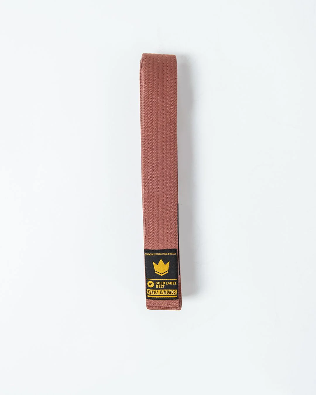 Kingz Cinturón Gold Label V2 BJJ Marrón