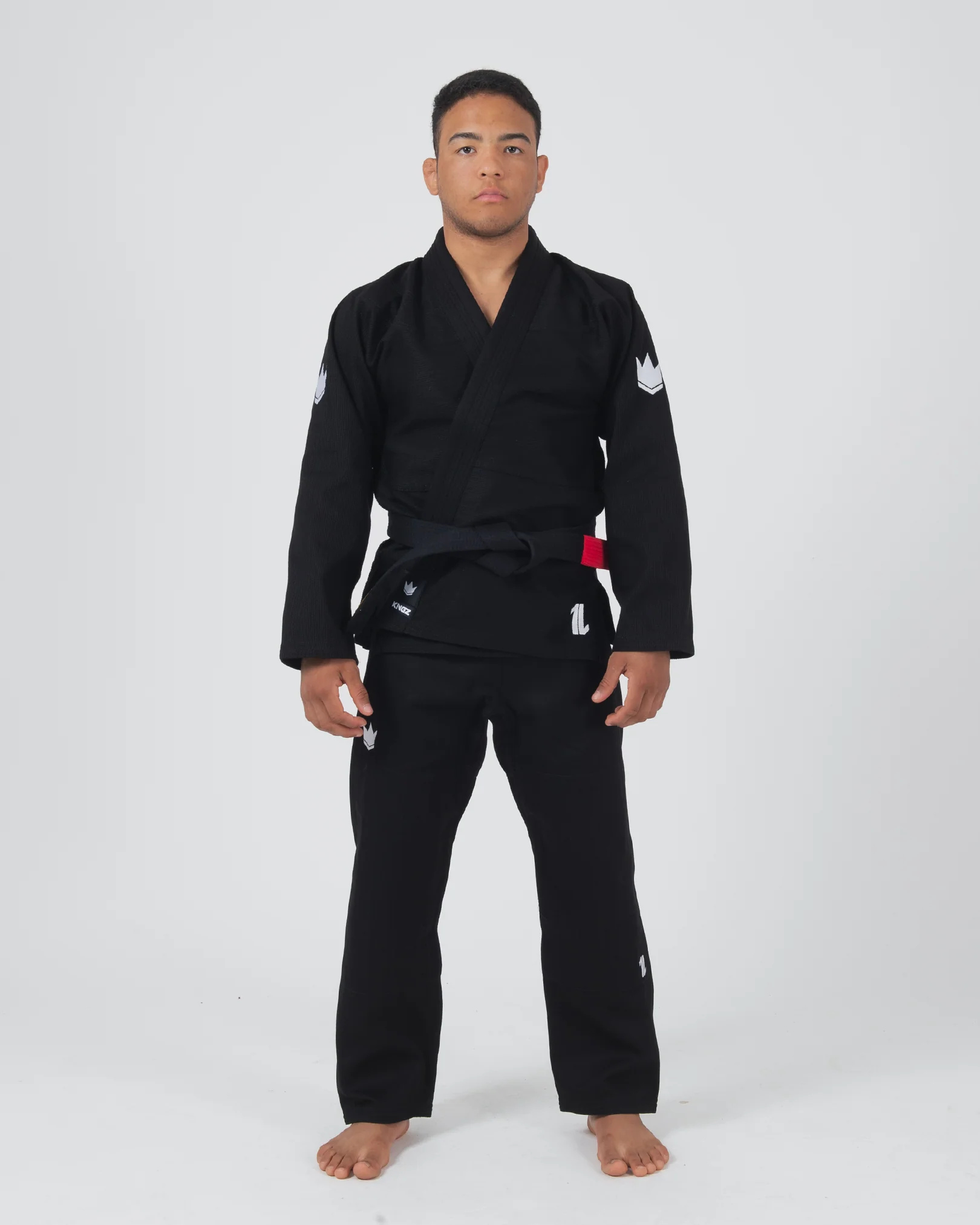 Kingz THE ONE V2 Jiu Jitsu Gi Negro (Modelo 2024) - Imagen 2