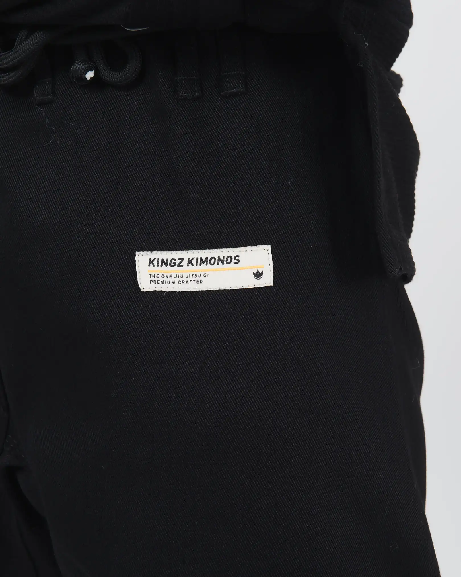 Kingz THE ONE V2 Jiu Jitsu Gi Negro (Modelo 2024) - Imagen 12
