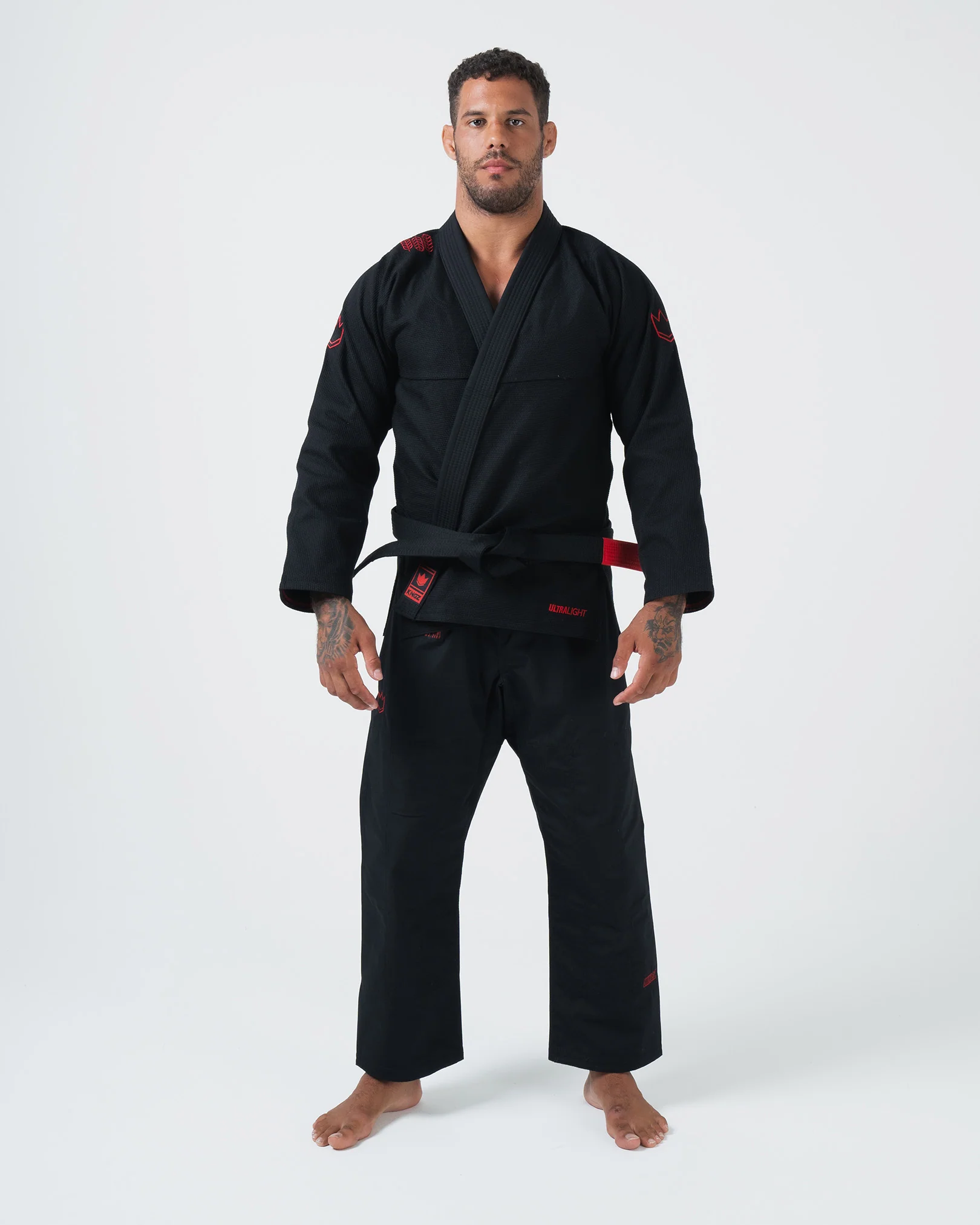 Kingz Ultralight 2.0 Jiu Jitsu Gi Negro - Imagen 2