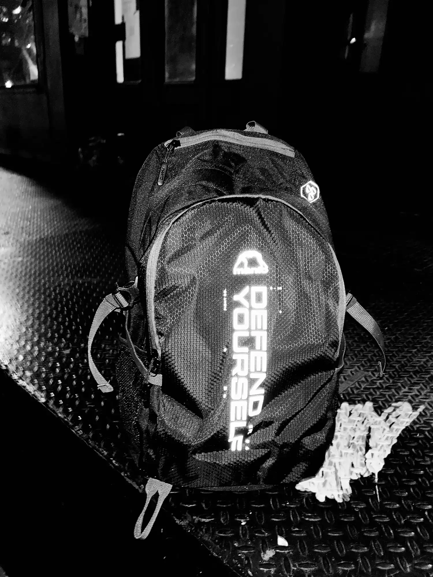 MANTO CROSS Reflective Backpack Negro - Imagen 12