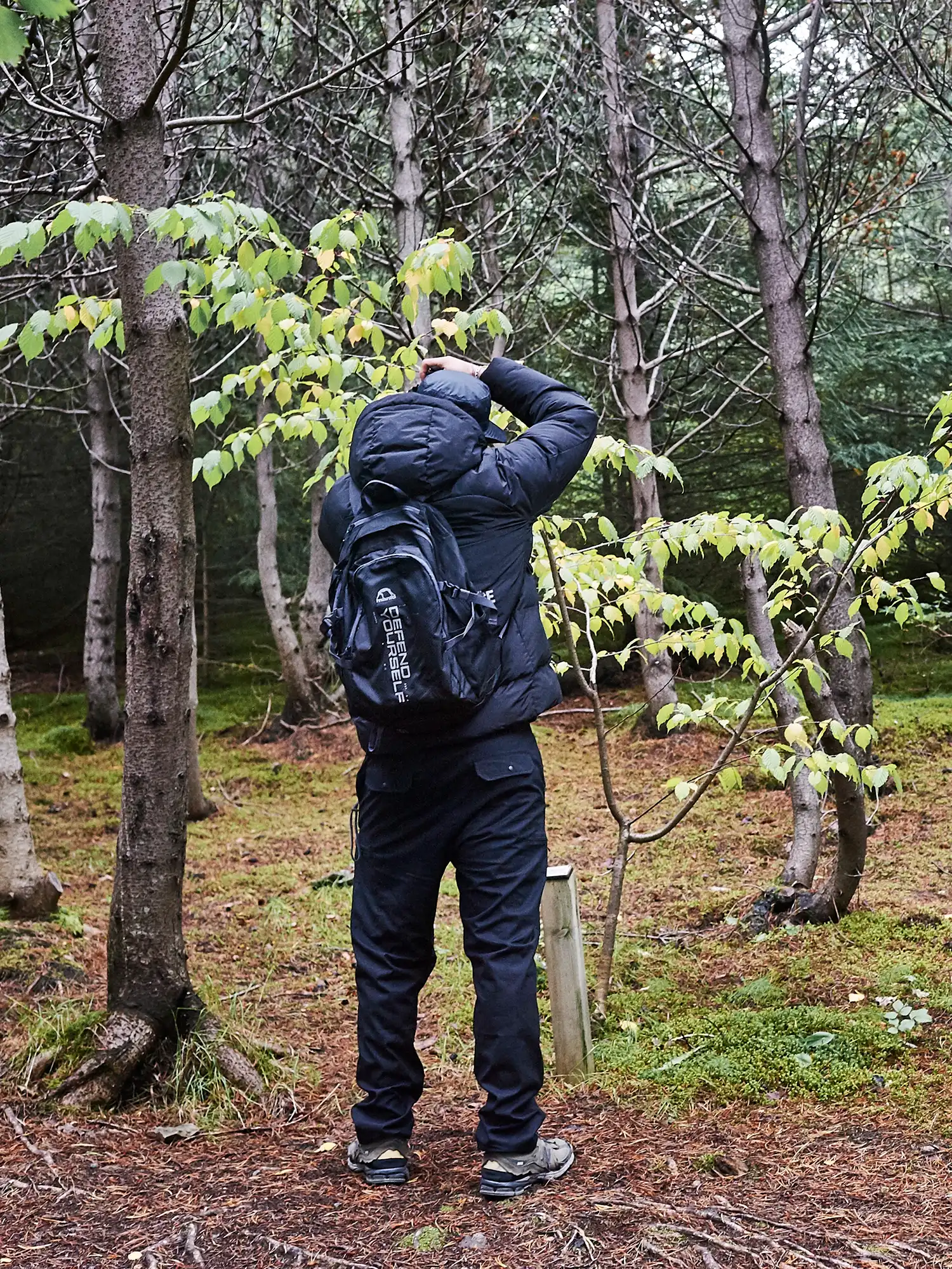 MANTO CROSS Reflective Backpack Negro - Imagen 15