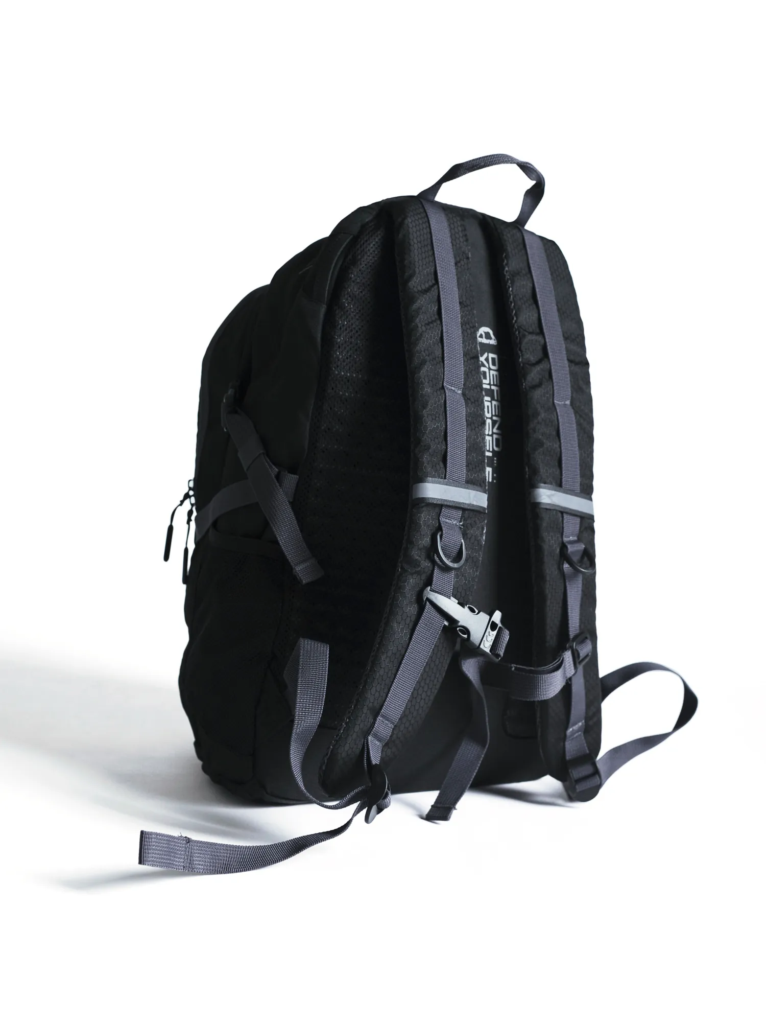 MANTO CROSS Reflective Backpack Negro - Imagen 4
