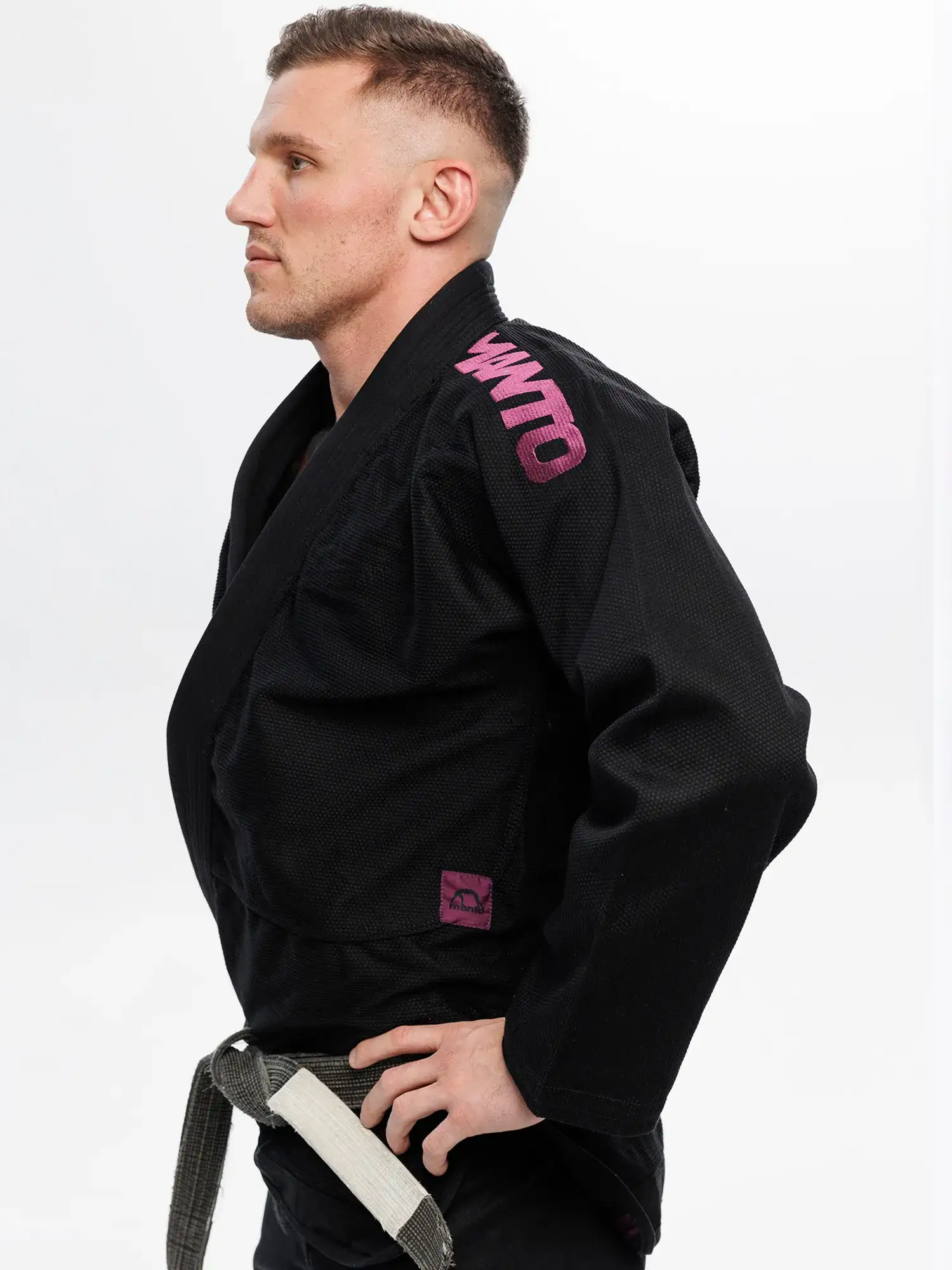 MANTO X5 BJJ Gi Negro/Morado - Imagen 3