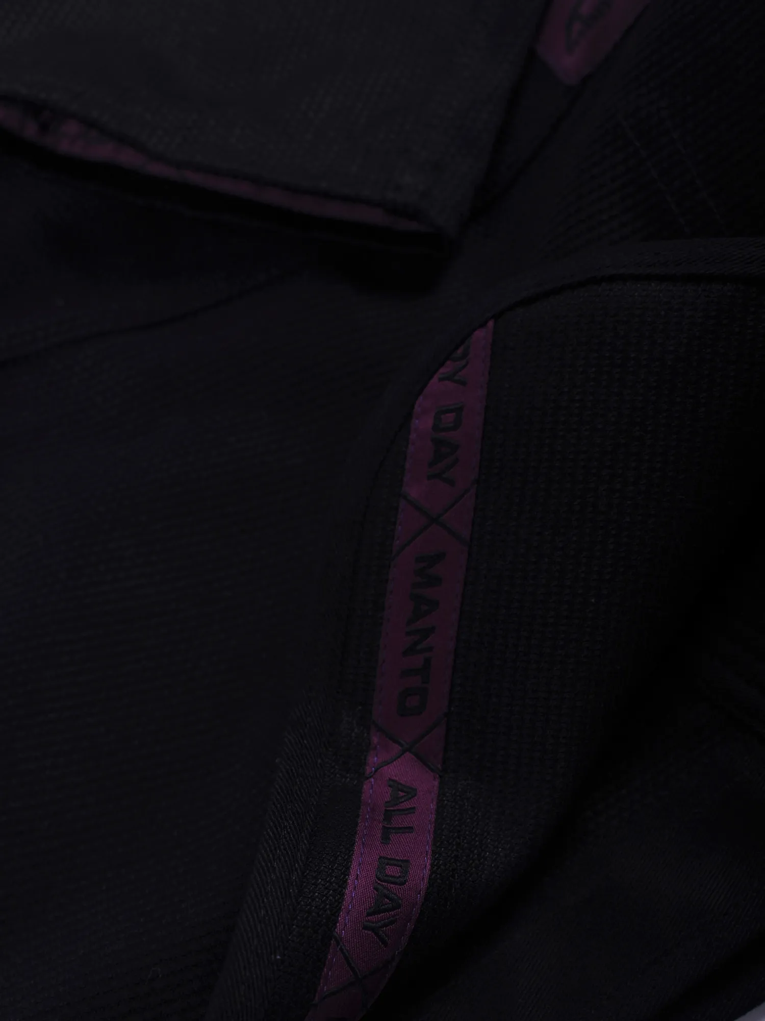 MANTO X5 BJJ Gi Negro/Morado - Imagen 9