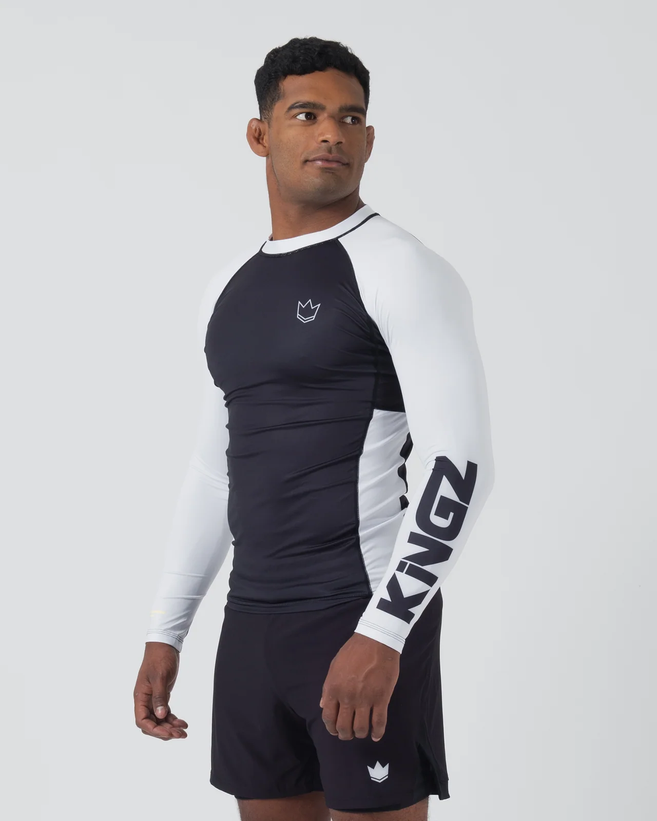 Kingz Ranked Performance V2 L/S Rashguard Blanco - Imagen 9