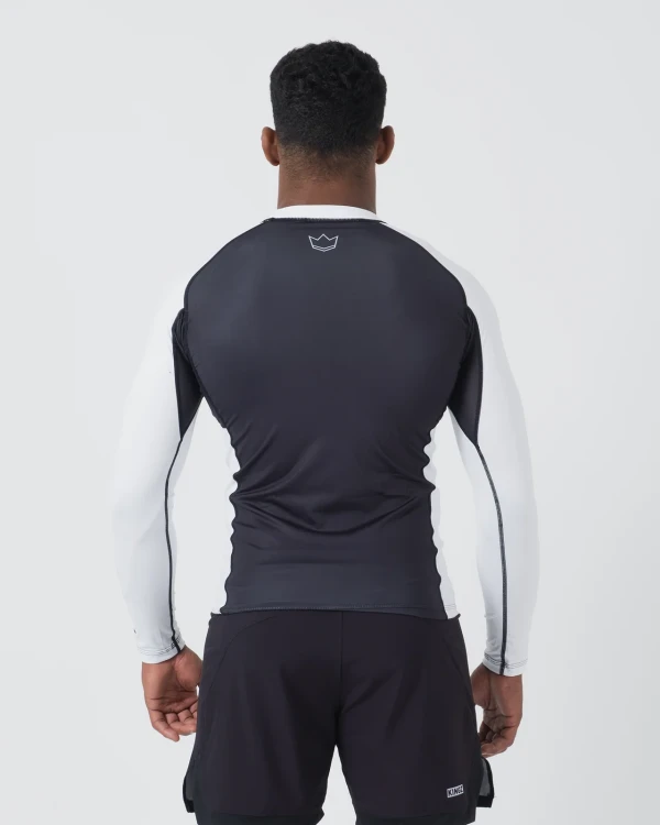 Kingz Ranked Performance V2 L/S Rashguard Blanco - Imagen 7
