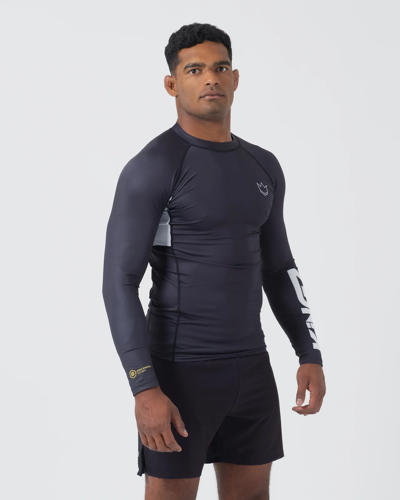 Kingz Ranked Performance V2 L/S Rashguard Negro - Imagen 4