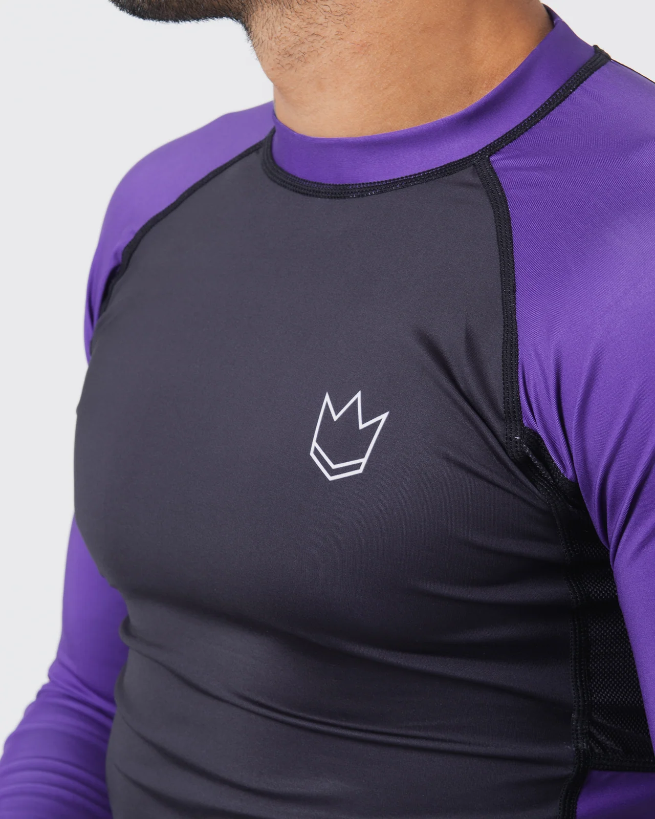 Kingz Ranked Performance V2 L/S Rashguard Morado - Imagen 3