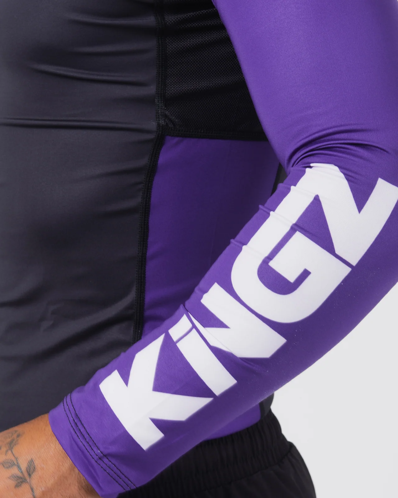 Kingz Ranked Performance V2 L/S Rashguard Morado - Imagen 2