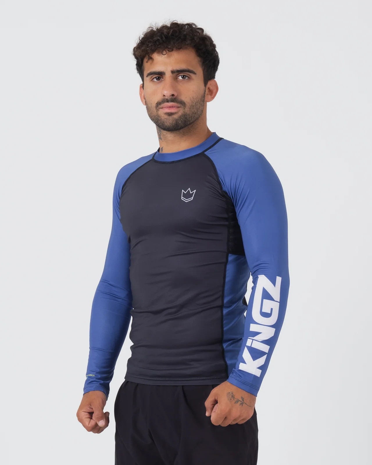 Kingz Ranked Performance V2 L/S Rashguard Azul - Imagen 3