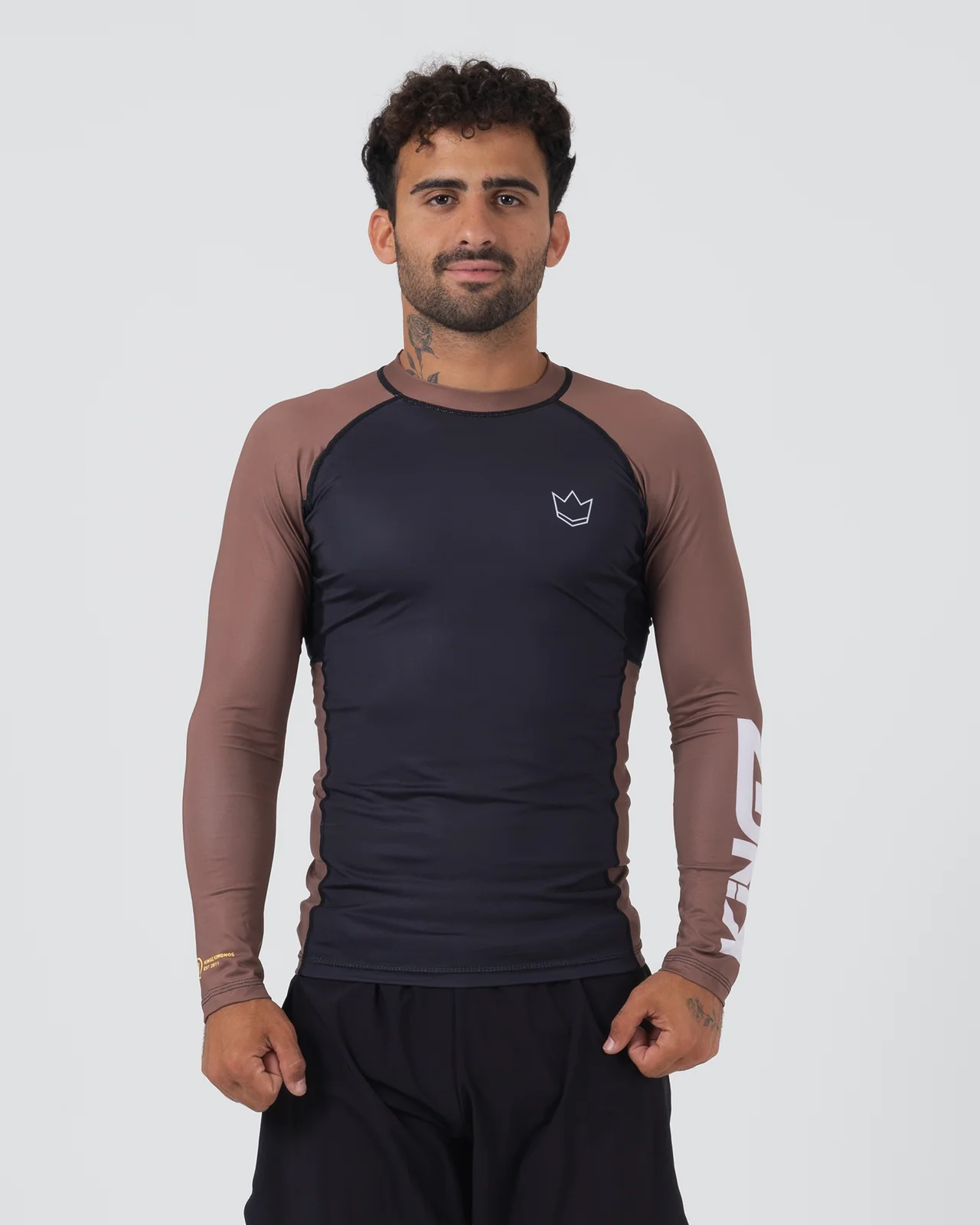 Kingz Ranked Performance V2 L/S Rashguard Marrón