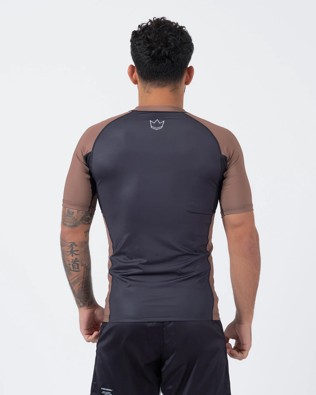 Kingz Ranked Performance V2 S/S Rashguard Marrón - Imagen 4