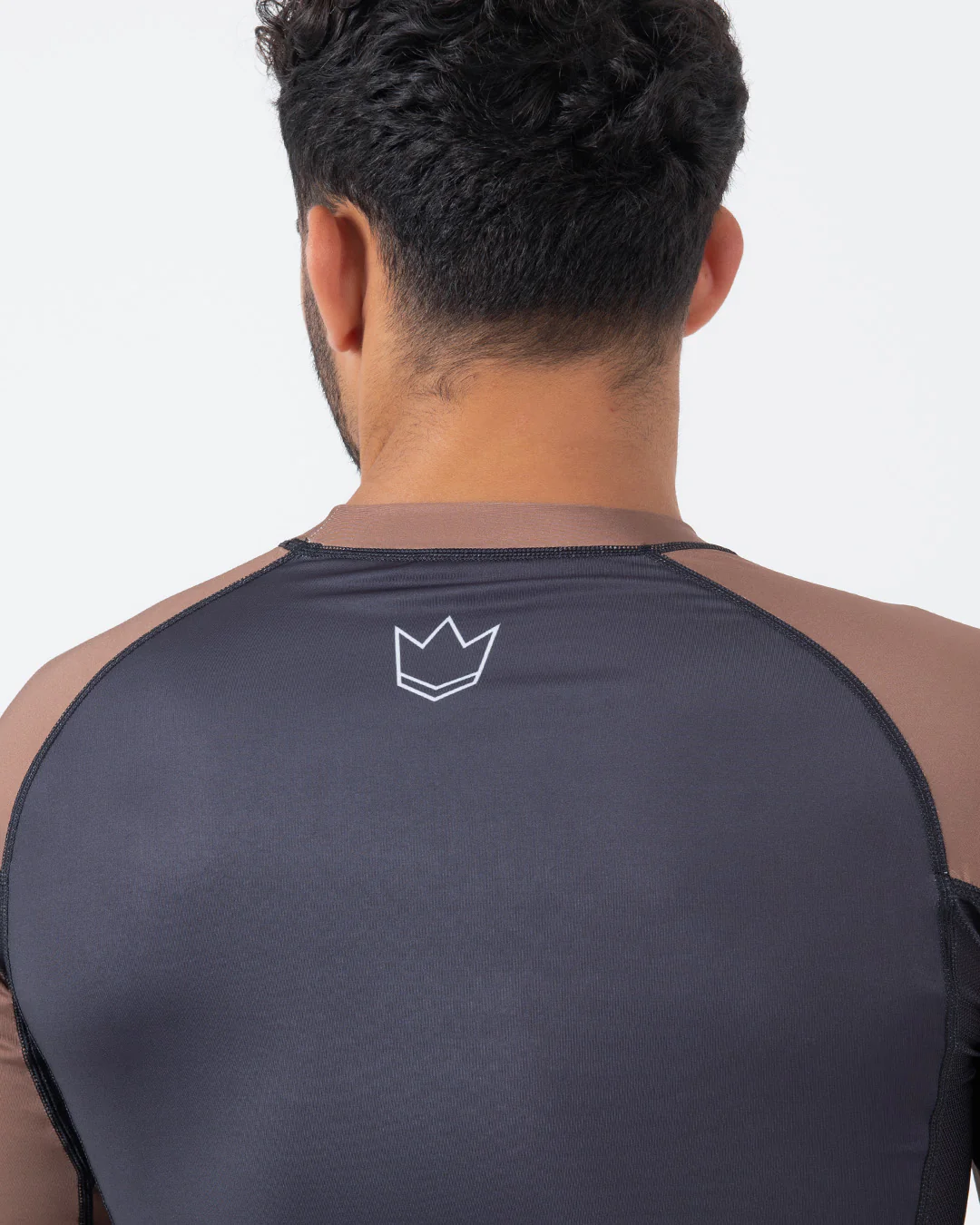 Kingz Ranked Performance V2 S/S Rashguard Marrón - Imagen 6