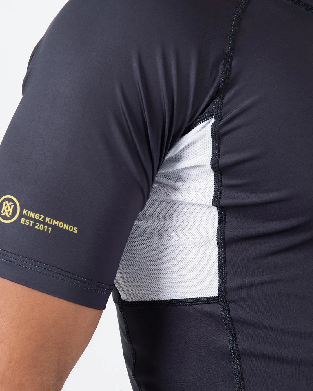 Kingz Ranked Performance V2 S/S Rashguard Negro - Imagen 7