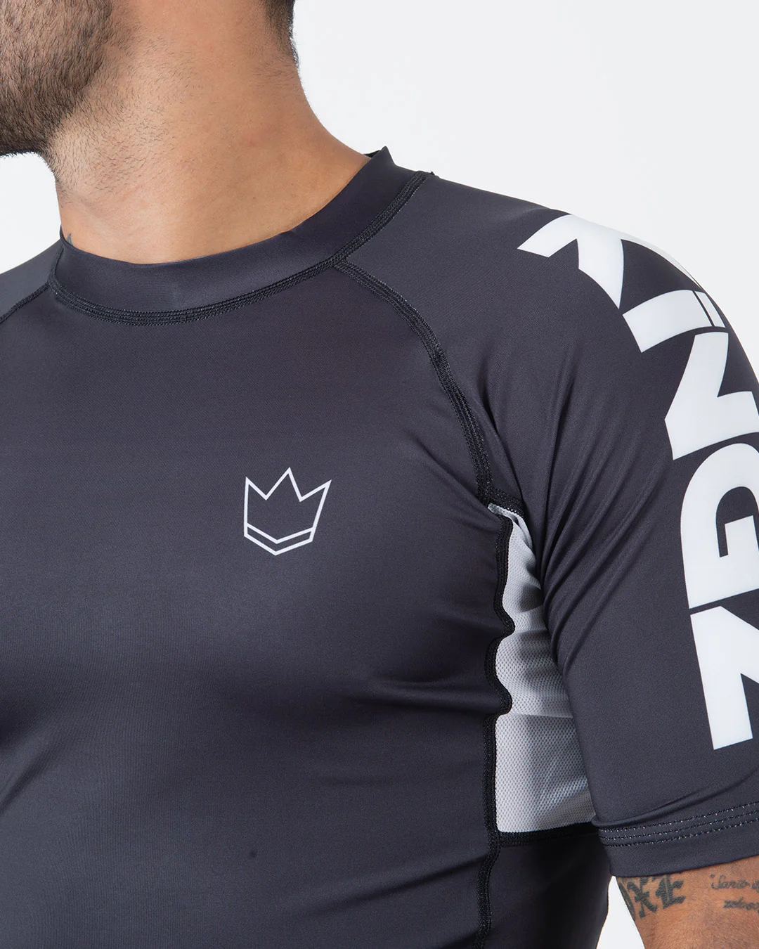 Kingz Ranked Performance V2 S/S Rashguard Negro - Imagen 6