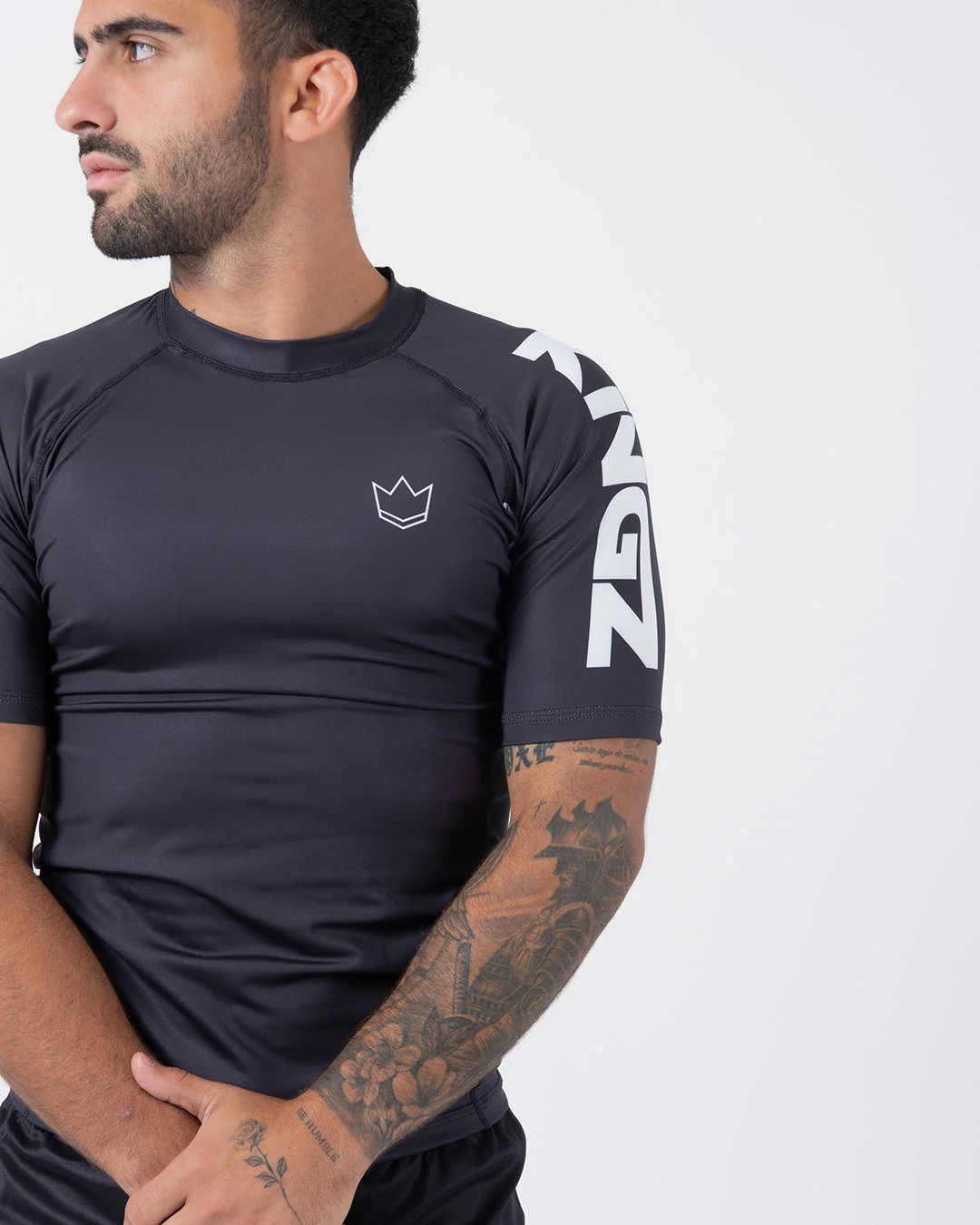 Kingz Ranked Performance V2 S/S Rashguard Negro - Imagen 3