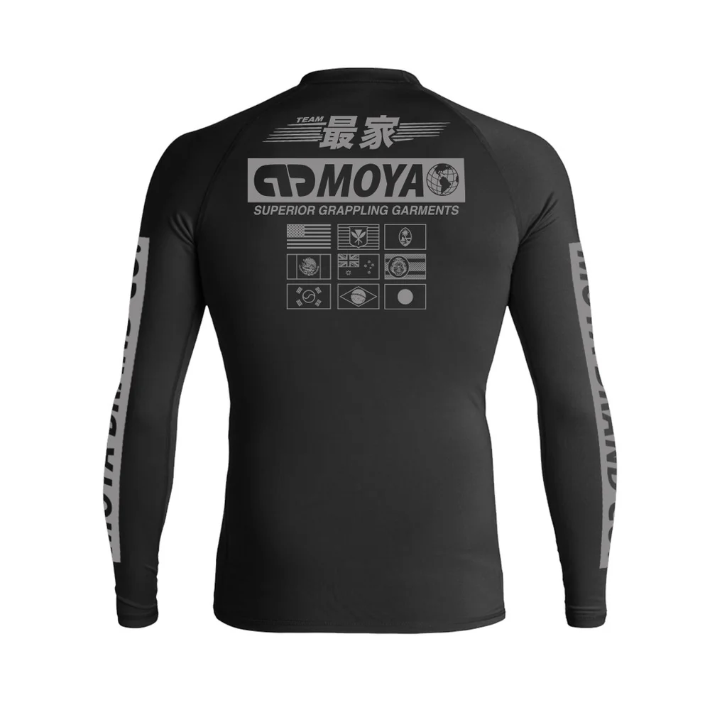 Moya 24 Rashguard LS Negro - Imagen 2