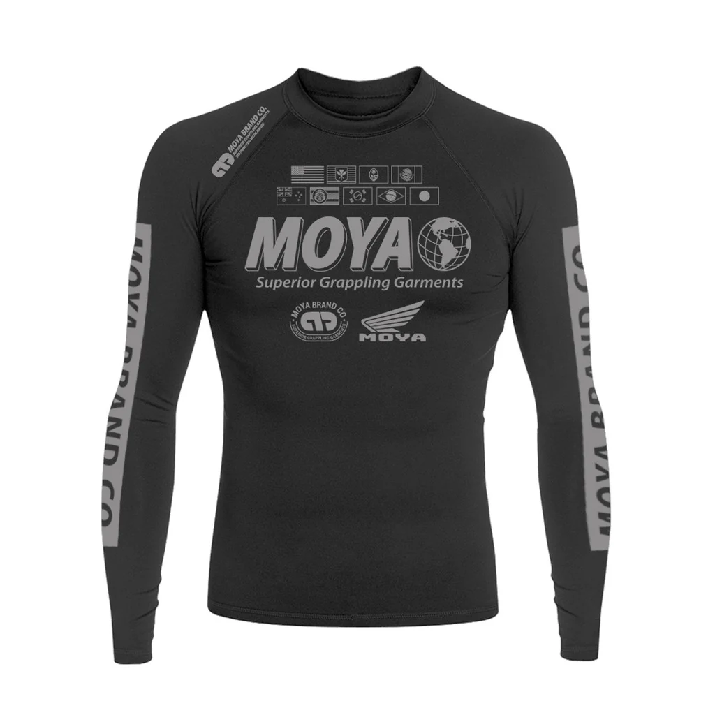 Moya 24 Rashguard LS Negro