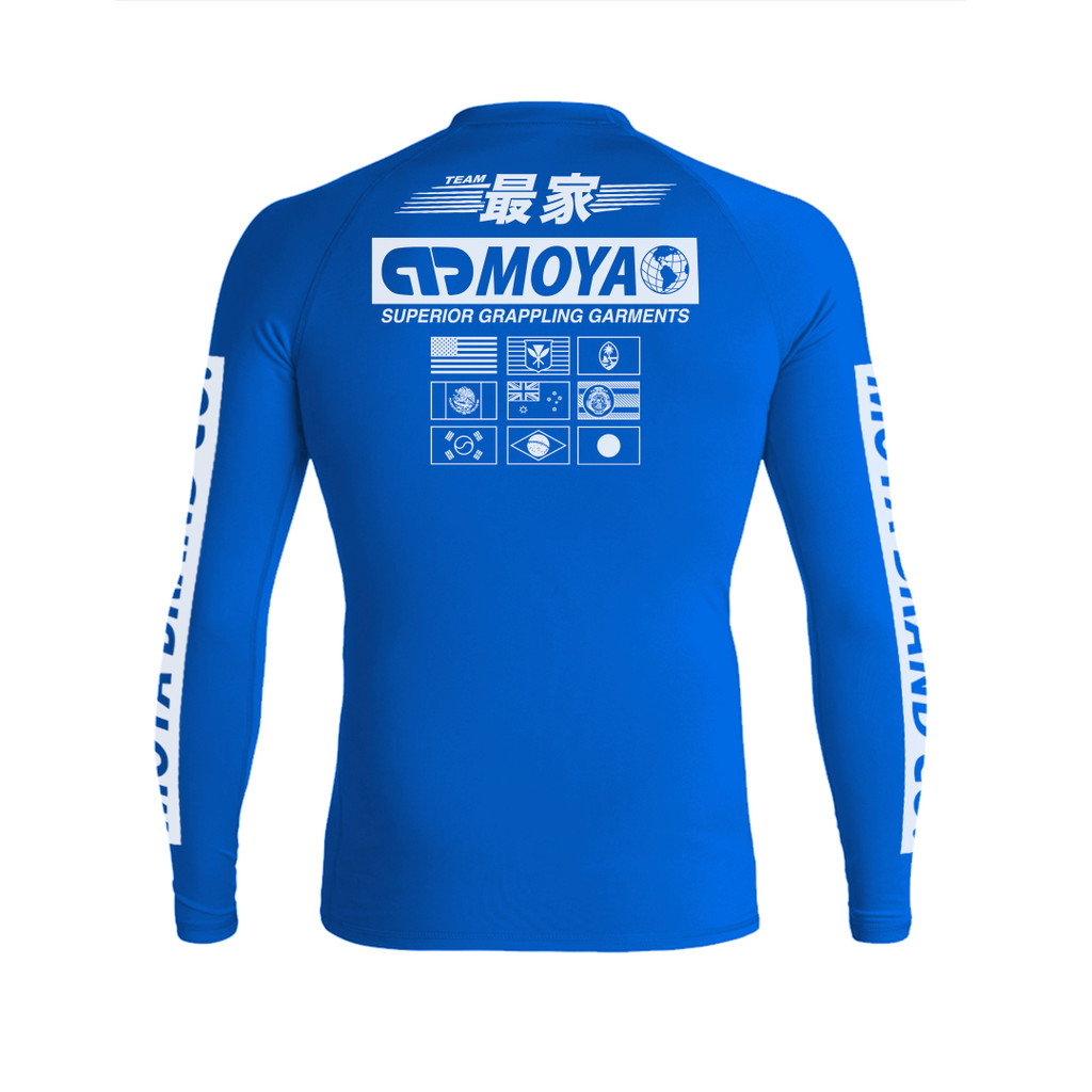 Moya 24 Rashguard LS Azul - Imagen 2