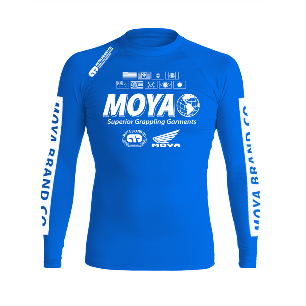 Moya 24 Rashguard LS Azul