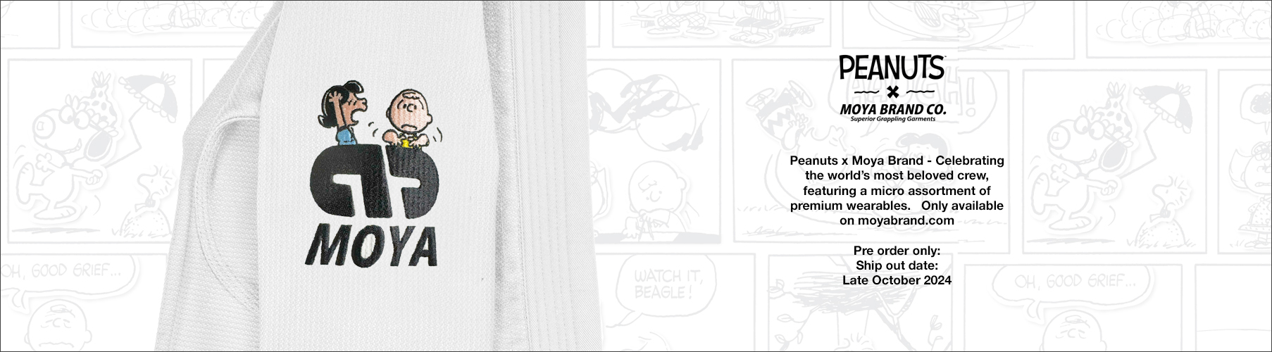 MOYA 24 x Peanuts Adult Gi (Snoopy) - Imagen 12