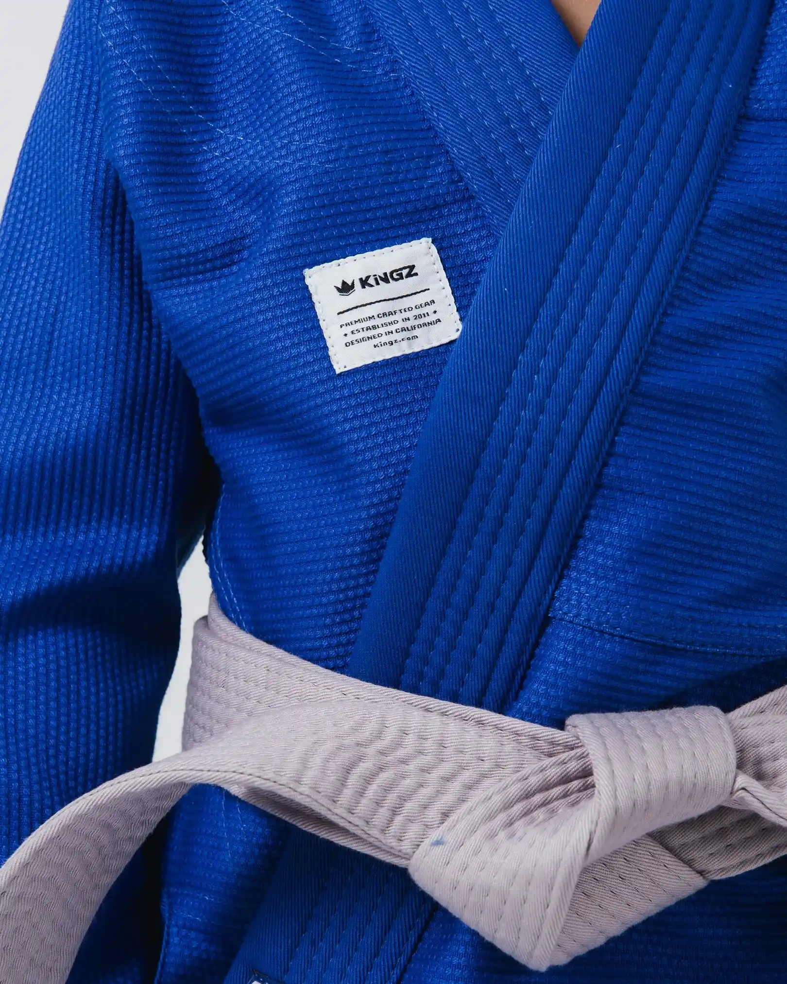 Kingz Kore V2 Youth Jiu Jitsu Gi Azul - Imagen 9