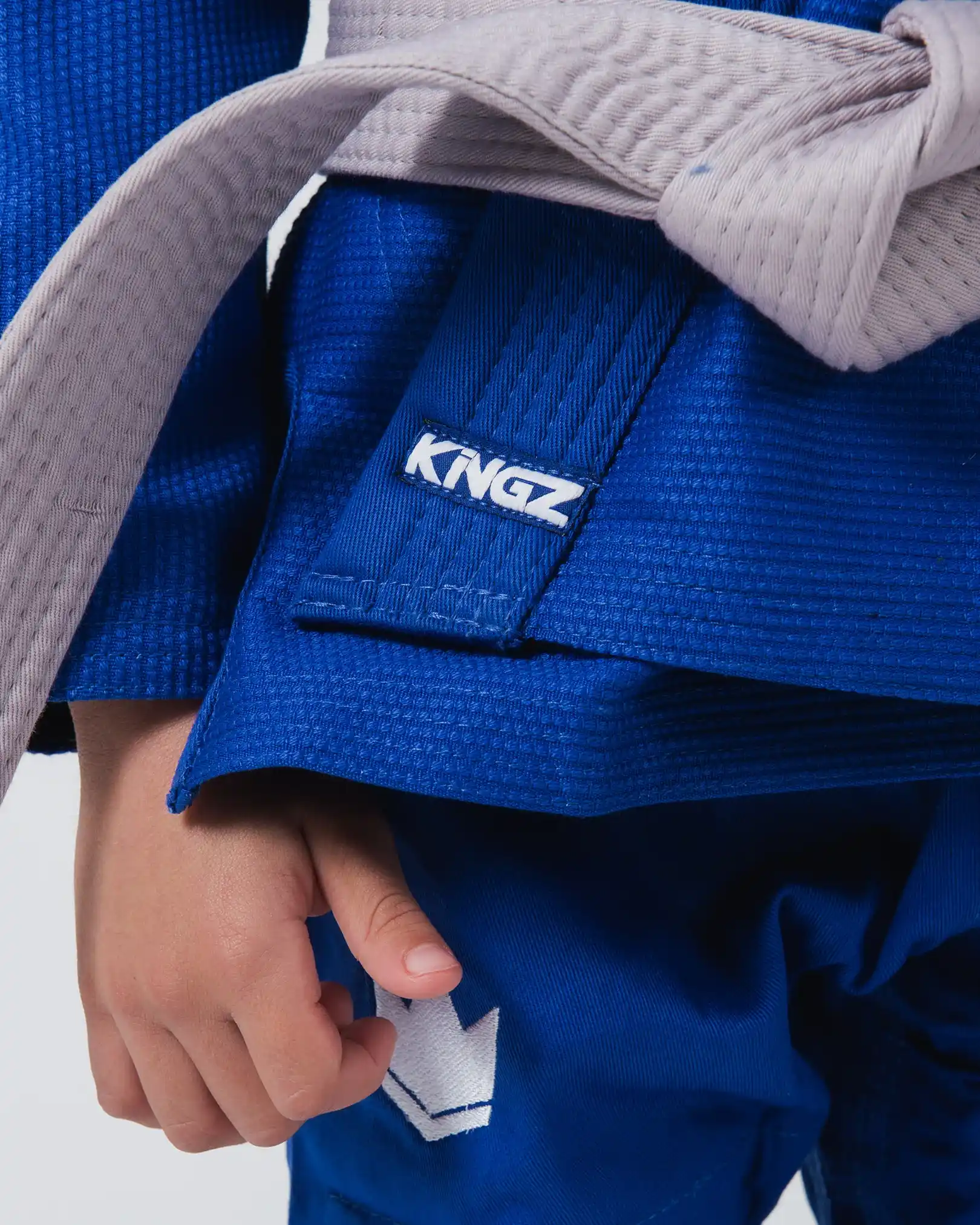 Kingz Kore V2 Youth Jiu Jitsu Gi Azul - Imagen 10