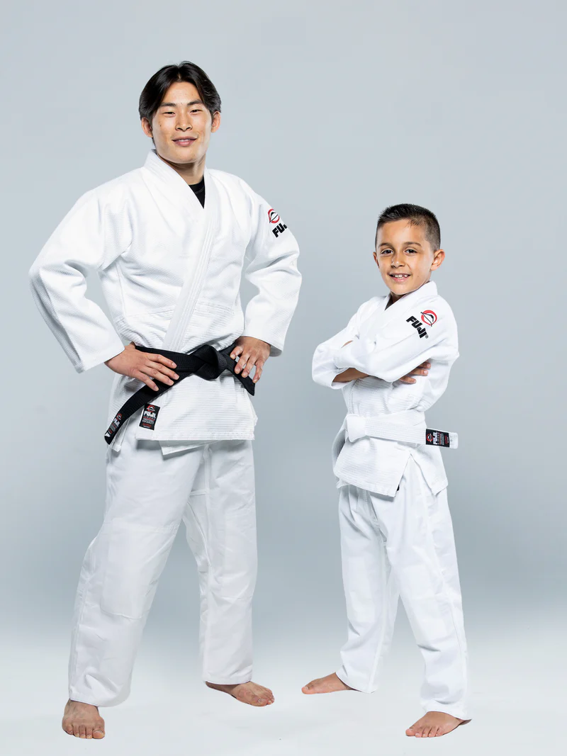 FUJI Single Weave Kids Judogi Blanco - Pre Order