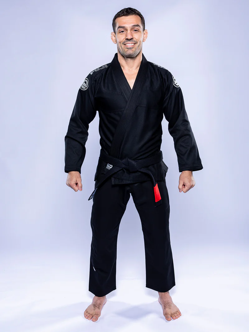 FUJI Baseline 2.0 Slim Fit BJJ Gi Negro / Gris - Imagen 21