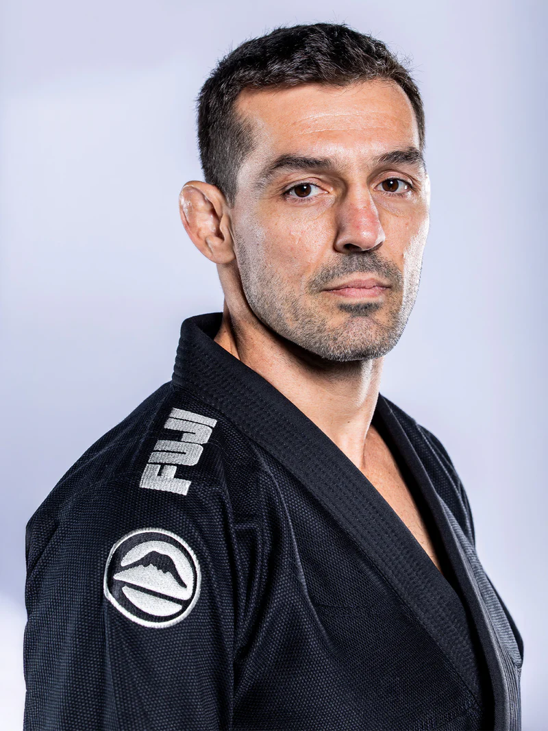 FUJI Baseline 2.0 Slim Fit BJJ Gi Negro / Gris - Imagen 11