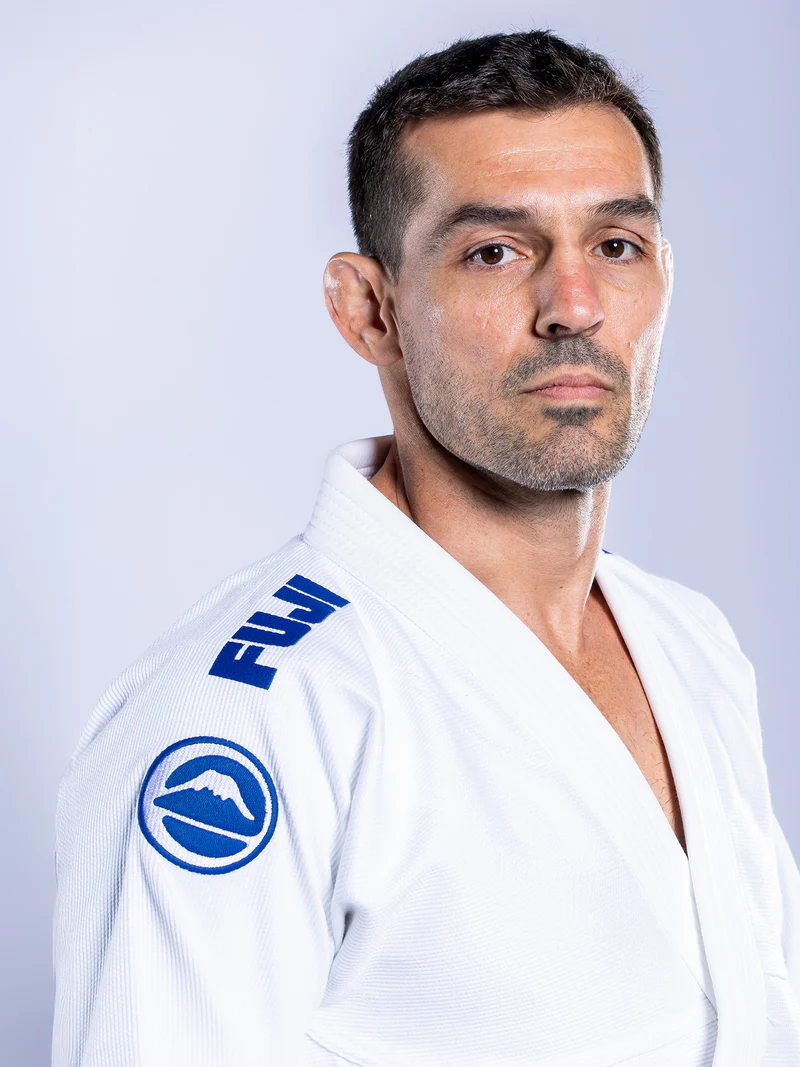 FUJI Baseline 2.0 Slim Fit BJJ Gi Blanco / Azul Navy - Imagen 6