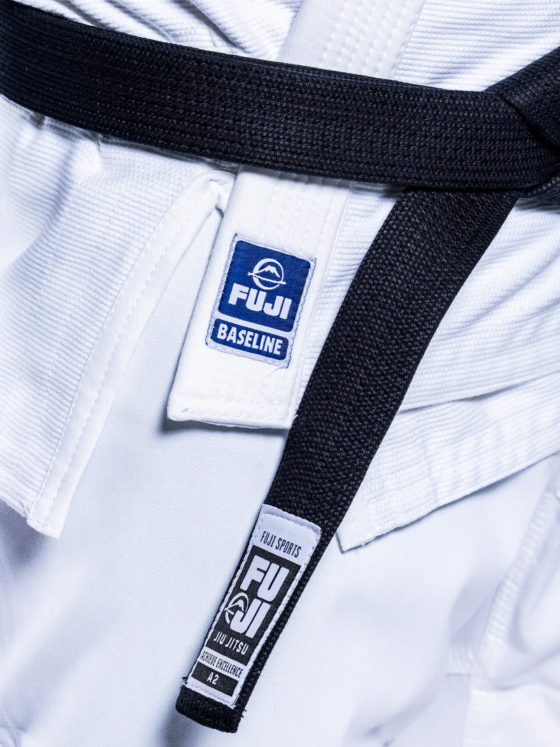 FUJI Baseline 2.0 Slim Fit BJJ Gi Blanco / Azul Navy - Imagen 12